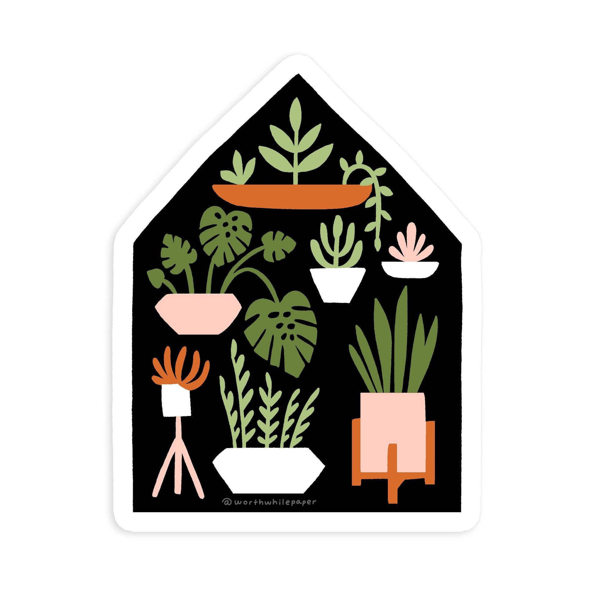 Houseplants Sticker
