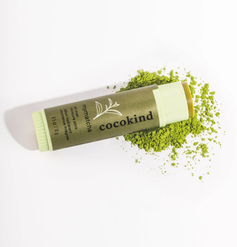 Matcha all-over moisture stick & lip balm