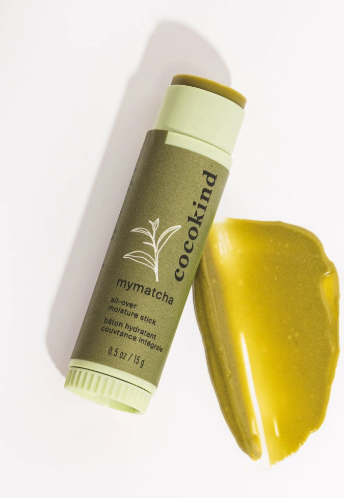 Matcha all-over moisture stick & lip balm