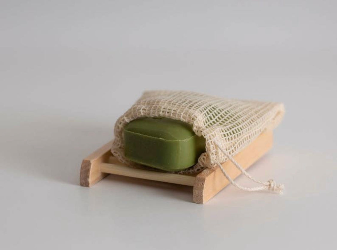 Soap Saver Pouch + loofah replacement