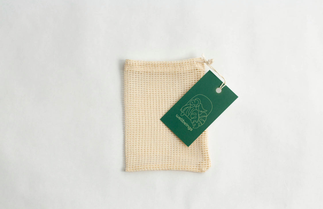 Soap Saver Pouch + loofah replacement